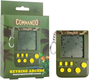 Breloczek Arcade1UP Com - Commando Keyring Arcade - Pocket-sized (5060767271766) 3