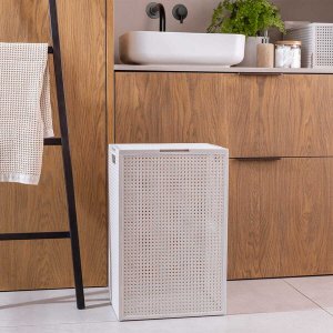 Kosz na pranie Curver Kaya 60L - Kremowy 4