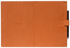 Pokrowiec PocketBook POCKETBOOK pouzdro Magnetic folio cover pro InkPad One (PB1030) ciemnopomarańczowe 3