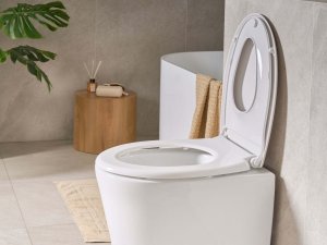 Deska bidetowa Beliani Deska sedesowa FAGNANO Wolnoopadająca Duroplast Biały 2