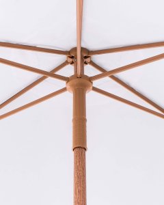 Beliani Parasol ogrodowy 258 cm MURASA Biały 7