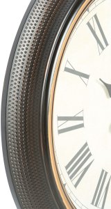 Beliani Zegar ścienny VILLENA 63 cm Czarny 5
