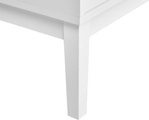 Beliani Szafka pod umywalkę NUBES 80 cm 35 cm 74 cm Biały 11