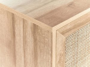 Beliani Szafka pod umywalkę ROSELL 60 cm  Jasnobrązowy 7