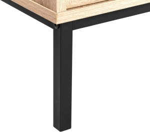 Beliani Szafka pod umywalkę ROSELL 60 cm  Jasnobrązowy 9