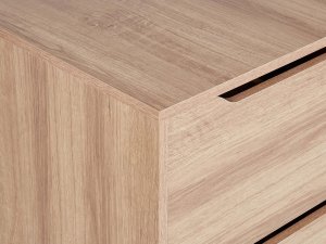 Beliani Szafka pod umywalkę CARIACICA 60 cm Jasnobrązowy 7