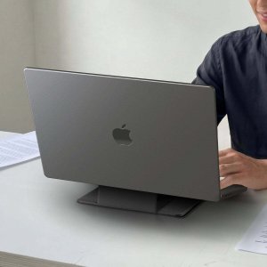 Spigen Spigen AMP11117 stojak na laptop Podstawka na notebooka Czarny 40,6 cm (16") 4