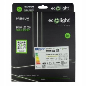 Taśma LED Ecolight Neon COB EcoLight* EC61452 480 3000K 7W 310lm/m IP67 120° 5M 3