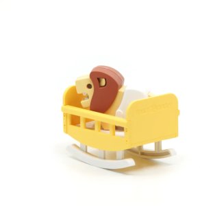 Figurka HalfToys Figurki magnetyczne 3D safari Lew i Słoń Half Toys 3+ 13