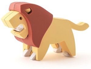 Figurka HalfToys Figurki magnetyczne 3D safari Lew i Słoń Half Toys 3+ 20