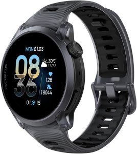 Zegarek sportowy Coros Pace 4 Crystal Czarny (WPACE4-CRY.BLK) 3