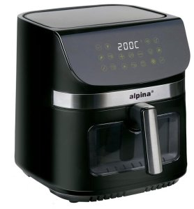 Frytkownica beztłuszczowa Alpina Air Fryer ALPINA 9l 1800w czarny 2