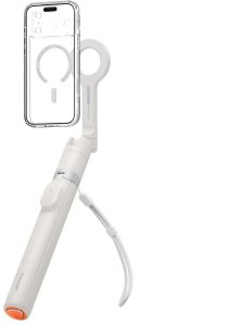 Selfie stick Spigen MagSafe Tripod Selfie Stick, dune beige (AMP11373) 2