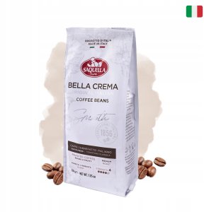 Kawa ziarnista Saquella Kawa SAQUELLA Bella Crema Smooth, ziarnista, 200g 2