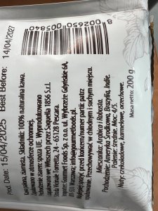 Kawa ziarnista Saquella Kawa SAQUELLA Grand Cru Rich 200g 3