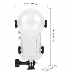 Puluz Obudowa Wodoodporna Podwodna Etui Insta360 X4 Air Do Nurkowania Wody 50m / Pu1064t 10