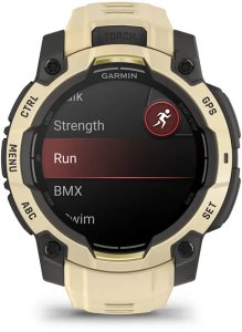 Zegarek sportowy Garmin Instinct 3 AMOLED - 45mm Czarno-żółty (010-02936-02) 2