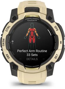 Zegarek sportowy Garmin Instinct 3 AMOLED - 45mm Czarno-żółty (010-02936-02) 3