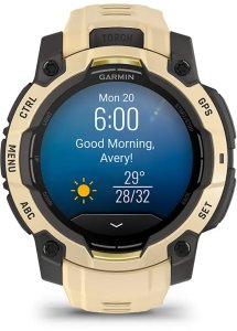 Zegarek sportowy Garmin Instinct 3 AMOLED - 45mm Czarno-żółty (010-02936-02) 4