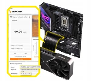 EZDIY-FAB Kabel taśma riser do karty graficznej EZDIY-FAB PCIe 5.0 x16 20 cm Czarna 2