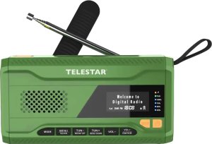 Radio Renkforce Telestar Top Nr 5 DAB+/UKW radio awaryjne zielony 2