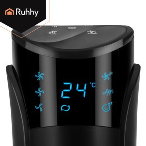 Termowentylator Ruhhy Wentylator kolumnowy 90cm czarny + pilot Ruhhy 6
