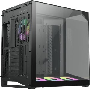 Obudowa GameMax GameMax NEX C56 VC BK zabezpieczenia & uchwyty komputerów Midi Tower Czarny 2