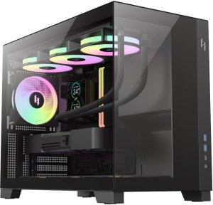 Obudowa GameMax GameMax NEX C33 BK zabezpieczenia & uchwyty komputerów Czarny 3