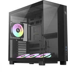 Obudowa GameMax GameMax NEX C53 BK zabezpieczenia & uchwyty komputerów Czarny 2