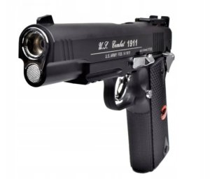 Umarex Pistolet wiatrówka BRUNI 816 US Combat kal. 4,5 mm BB, 20-strzałowy CO-2, do 17J 3