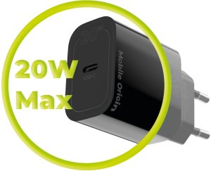 Ładowarka PNY Mobile Origin PD20W MO11 Ścienna 1 USB-C (FRL-PD20W-MO11-BLK) 9