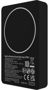 Powerbank Varta WIRELESS Indukcja Mag Pro 5000 mAh Czarny 2