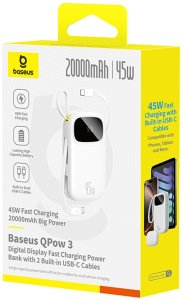 Powerbank Baseus EnerFill FC31 20000mAh Biały 3