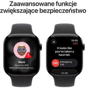 Smartwatch Apple Watch 11 GPS + Cellular 42mm Natural Titanium Sport Band M/L Grafitowy  (MF8N4WF/A) 6