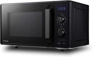 Kuchenka mikrofalowa Toshiba MW2-AG23PF Kuchenka Mikrofalowa 3w1 Grill 900W Funkcja ECO* Czarna 3