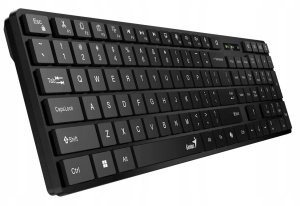 Klawiatura Genius Slimstar 7250BT klawiatura bezprzewodowa CZ/SK (Czech/Slovak) czarna 3
