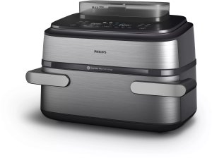 Frytkownica beztłuszczowa Philips Ovi Ultra Dual Basket NA565/02 4