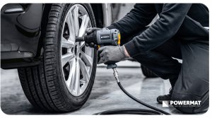 Klucz udarowy Satra Klucz Udarowy Pneumatyczny 1560 NM Warsztatowy Zakrętak 1/2" do kół śrub 7