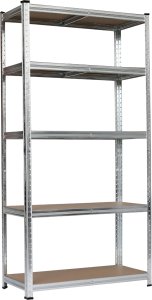 EkoStick Zestaw regał magazynowy garażowy warsztatowy metalowy 875kg 180x90cm 2 sztuki 8