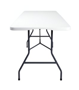 EkoStick Stół Ogrodowy Rozkładany 180x74 cm Cateringowy Kempingowy Bankietowy Biały 11