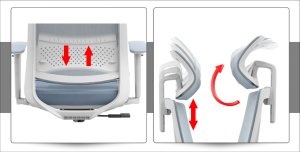 Krzesło biurowe Ergostill GK3 Basic Szary 11