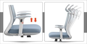 Krzesło biurowe Ergostill GK3 Basic Szary 12