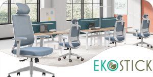 Krzesło biurowe Ergostill GK3 Basic Szary 13