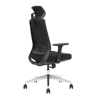 Krzesło biurowe Ergostill Fotel biurowy gamingowy obrotowy regulowany Chrom GK3 Premium 14