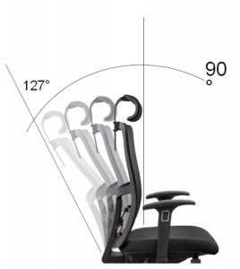 Krzesło biurowe Ergostill Fotel biurowy gamingowy obrotowy regulowany SK5BH Premium 11