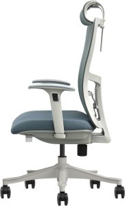 Krzesło biurowe Ergostill Fotel biurowy gamingowy obrotowy regulowany szary SK5BH Premium 6