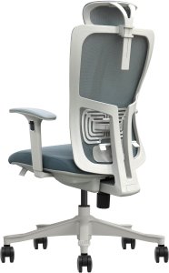 Krzesło biurowe Ergostill Fotel biurowy gamingowy obrotowy regulowany szary SK5BH Premium 7