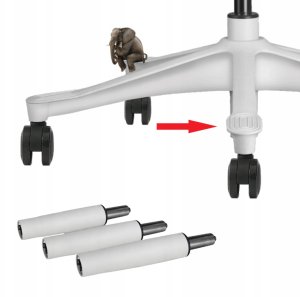 Krzesło biurowe Ergostill Fotel biurowy gamingowy obrotowy regulowany SM6F-GH Premium 6