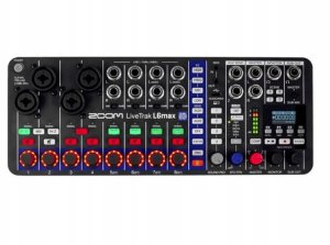 Zoom Zoom LiveTrak L6max Mikser cyfrowy 12 kanałów rejestrator USB SD 5