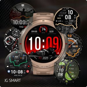 Smartwatch JG Smart SMARTWATCH MĘSKI SMART WATCH ZEGAREK GPS AMOLED ROZMOWY WODOODPORNY MENU PL 7